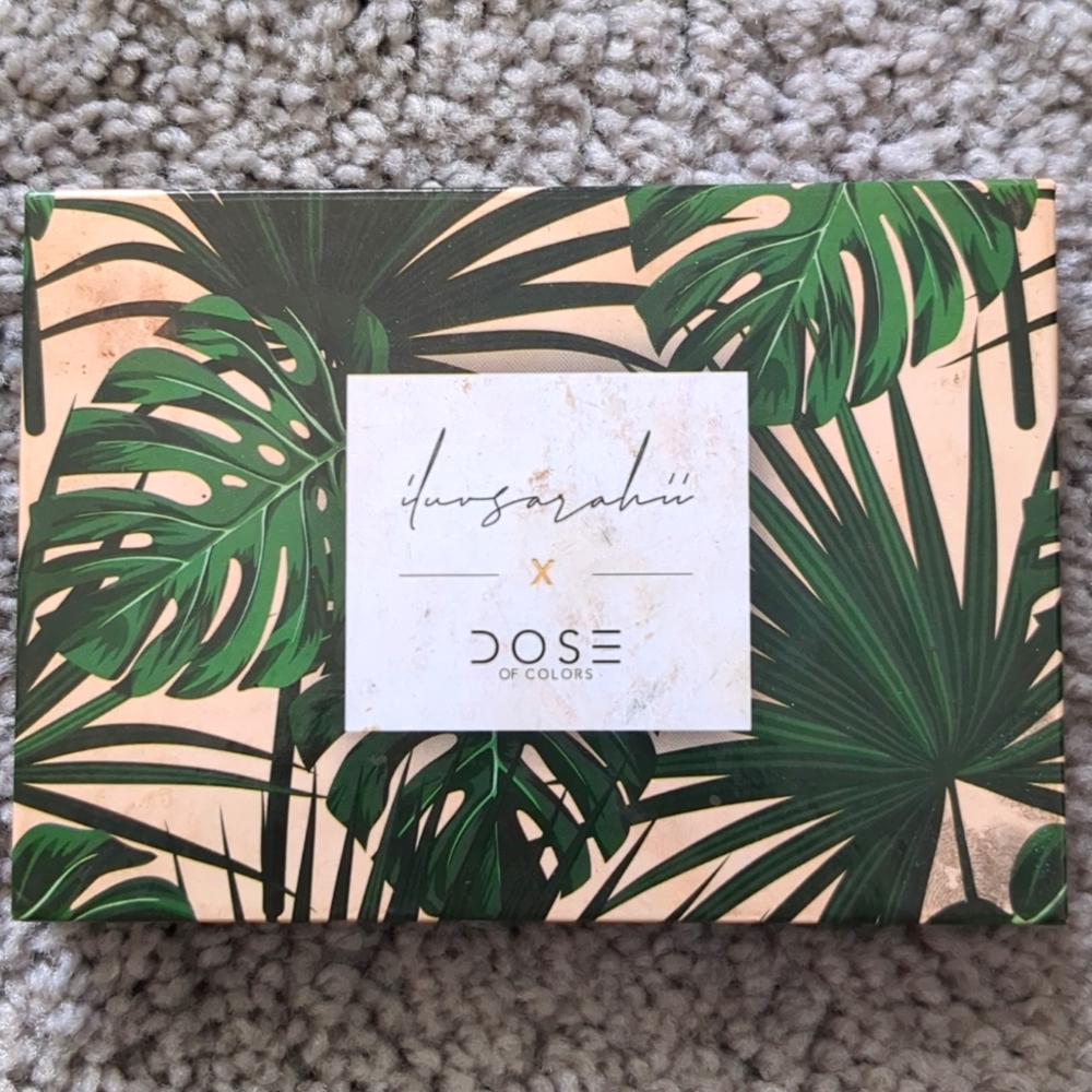 Doseofcolors x iluvsarahii eyeshadow palette